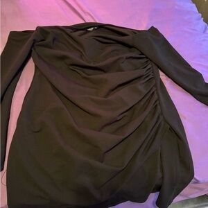 SHEIN black off shoulder dress